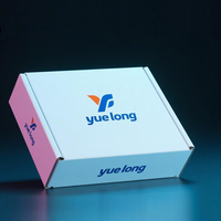 Boîte d'emballage pour shampoing avec impression de logo personnalisée recyclable, boîtes pliantes en carton ondulé kraft, boîte cadeau, boîte d'expédition avec emballage