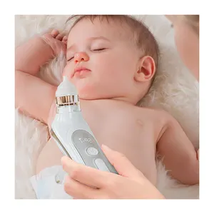 Prodotti per la cura del bambino di vendita calda 2024 elettrico aspiratore nasale per neonati aspiratore per il naso detergente per il naso