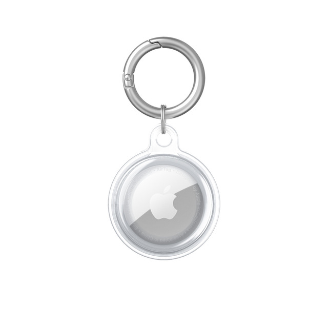 Waterproof Case Cover for Apple Airtag Keychain Holder for Dog Collar Luggage Keys Full Body Anti-Scratch Protective.