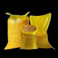 Sac d'emballage tissé en polypropylène thermoscellable durable pour farine de maïs, aliments pour animaux, engrais, usage agricole