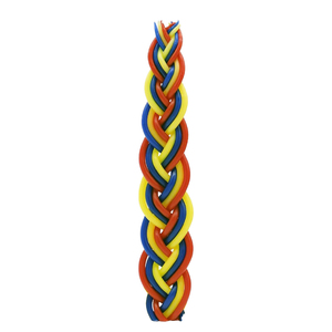 Private Label Custom mano intinto fatto a mano intrecciato Havdalah Twist conica Shabbat Judaica regalo candela profumata - Product Image 5