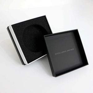 Luxury Neck And Shoulder Coffret Cadeau Custom Logo <b>Empty</b> Rigid Cardboard Base And Lid Packaging <b>Gift</b> <b>Box</b> - Product Image 2