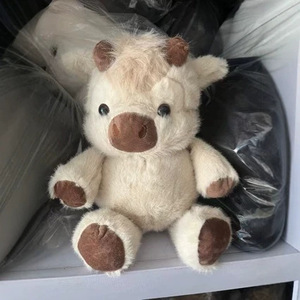 Jouets en peluche mignons Su Gao DiNiu Vache et Taureau à poils longs, poupée de simulation, oreiller rembourré en coton PP, ornement de canapé - Product Image 4