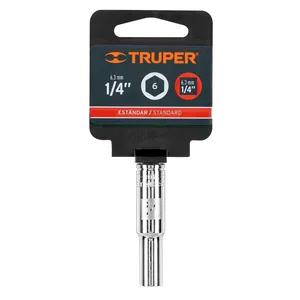 Truper 6ชิ้น1/4 "Dado Largo CON 6 puntas cuadro 1/4" Caja de SOCKET longตามยาว - Product Image 3
