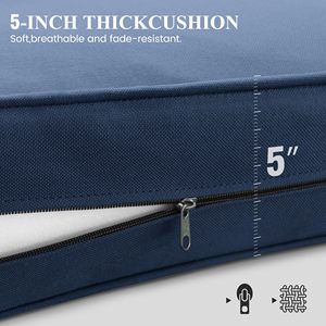 Ensemble de meubles de terrasse en aluminium moderne pour <span class=keywords><strong>jardin</strong></span>, canapé d'extérieur en métal gris avec housses imperméables - Product Image 4