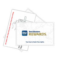 Hersteller programmier bar umschreib bar kontaktlos individuell bedruckt Best Western ISO14443a F08 Passive Smart Room Hotels chl üssel karten