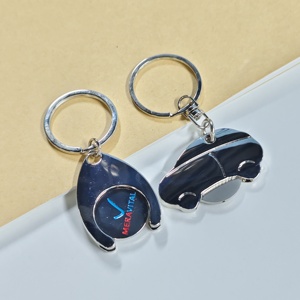 ออกแบบพวงกุญแจโลหะ 3 มิติรูปรถยนต์แบบกำหนดเอง พร้อมโลโก้ธุรกิจ - Product Image 4