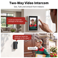 Boîte à clés extérieure étanche IP66 avec déverrouillage à distance via l'application Tuya, rappel de retour automatique et code d'accès, idéale pour l'auto-enregistrement Airbnb