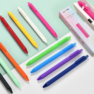 Candy Pen Set Gel Pens <b>Plastic</b> Shell Stainless Steel Tip Portable Office Pen Promotional Activities - Product Image 1