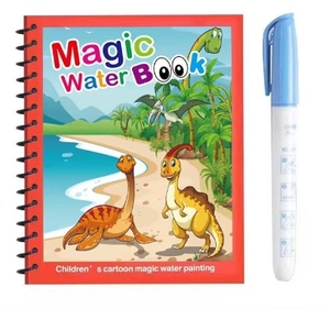 สมุดวาดรูประบายสีน้ำมหัศจรรย์รูปสัตว์ในสวนสัตว์เจ้าหญิงเมอร์เมดปากกามหัศจรรย์กระดานวาดภาพของเล่นของขวัญสำหรับเด็ก - Product Image 6