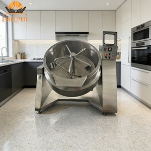 Olla de Freír con Tapa Basculante Automática y Función de Mezcla <span class=keywords><strong>para</strong></span> Producción de Alimentos - Product Image 2