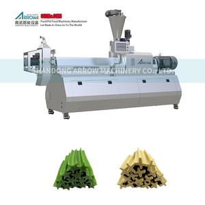 Máquina de comida para masticar golosinas para mascotas, máquina para masticar palitos para perros, máquina para hacer comida, línea de máquinas para golosinas para perros - Product Image 1