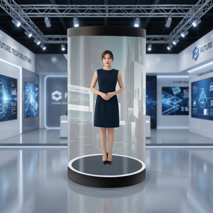 เครื่องโฆษณาโฮโลแกรม 3 มิติ ยูเทค ขนาด 43 นิ้ว สำหรับงานแสดงสินค้า ควบคุมผ่านแอปพลิเคชัน สำหรับจอ LCD ความละเอียด 1920x1080 - Product Image 4