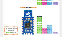 Raspberry Pi RP2350-One Development Board Python Board dengan Steker Tipe-A 4MB Flash MCU