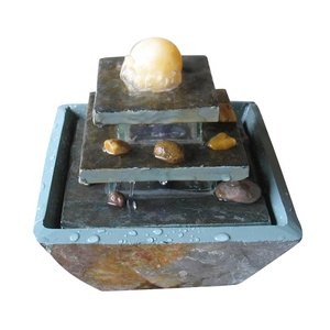 Ornements en gros Roue Feng Shui Décorations d'eau courante de bureau Décoration de la maison du salon Petite <span class=keywords><strong>fontaine</strong></span> de <span class=keywords><strong>table</strong></span> <span class=keywords><strong>basse</strong></span> - Product Image 6