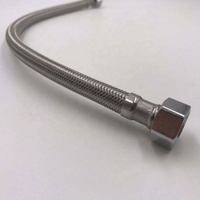 Yowin Source Usine En Gros F1/2 "X F3/8" Flexible En Acier Inoxydable Tressé Tuyau avec Forte EPDM Intérieur