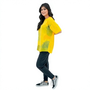 Camiseta Gráfica Estampada Exclusiva para Mujer, Jersey Suave Premium, Manga Corta, Casual, Ecológica, 100% Algodón, Diseño Personalizado - Product Image 2