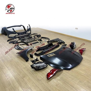 Kit completo modificado para coche ML63 conversión GLE63 estilo parachoques trasero delantero luces capó del motor para 12-15 ML350 <span class=keywords><strong>400</strong></span> Fender Grill - Product Image 6