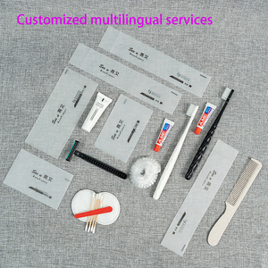 Cao Cấp Dùng Một Lần Du Lịch Bàn Chải Đánh Răng Đặt Sinh Thái Thân Thiện Với Nhựa Nha Khoa Kit Với Dán Cho Khách Sạn Khách - Product Image 5