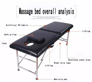 Lit de Massage multifonction pliable <span class=keywords><strong>et</strong></span> Portable pour <span class=keywords><strong>Spa</strong></span> de beauté, vente directe d'usine Xinlei - Product Image 4