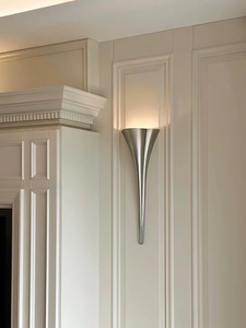 Lámpara de Pared Artística con Forma de Antorcha, Estilo Dinastía Song, Ambiente Tranquilo e Inspirado en el Zen, para Pasillos y Corredores - Product Image 3