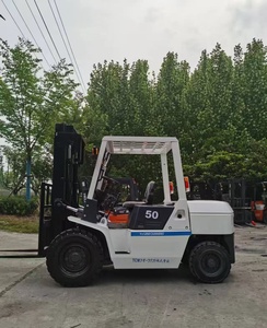 รถยกมือสอง เครื่องยนต์เบนซิน TCM ขนาด 3 ตัน 5 ตัน 7 ตัน เสา 4.5 เมตร 3 เสา ราคาถูก รถยกโคมัตสึ รุ่นปี 2012 จากเซี่ยงไฮ้ - Product Image 5