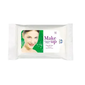 Pañuelo Facial húmedo para mujer, sin tapa de plástico