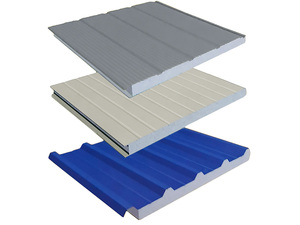 HRF khách hàng bánh sandwich Bảng điều khiển dây chuyền sản xuất EPS + SIP + panel + sản xuất + Dòng EPS bánh sandwich bảng điều khiển máy - Product Image 3