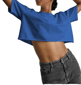 Camiseta Corta 100% Algodón con Estampado Puff Personalizable, Holgada, Informal, de Manga Corta, Básica, Ajustada, con Diseño a Cuadros, Argyle y Dibujos Animados - Product Image 3