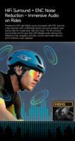 Lunettes de sport W640 AI Translate avec Chat GPT, transfert d'images Wi-Fi, écoute de musique, enregistrement vidéo, appels, lunettes intelligentes AI avec caméra