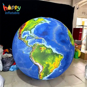 Modello Gonfiabile Gigante Personalizzato della Terra, Mappamondo Colorato Gonfiabile per Mostre Museali Scientifiche e Pubblicità - Product Image 2