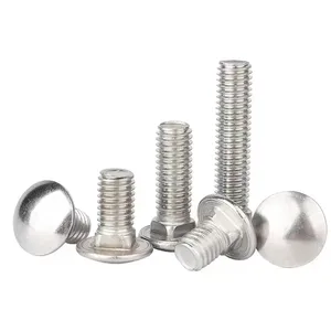 Manufacturer Stainless Steel 304 Fastener DIN 603 Carriage bolt And Nut