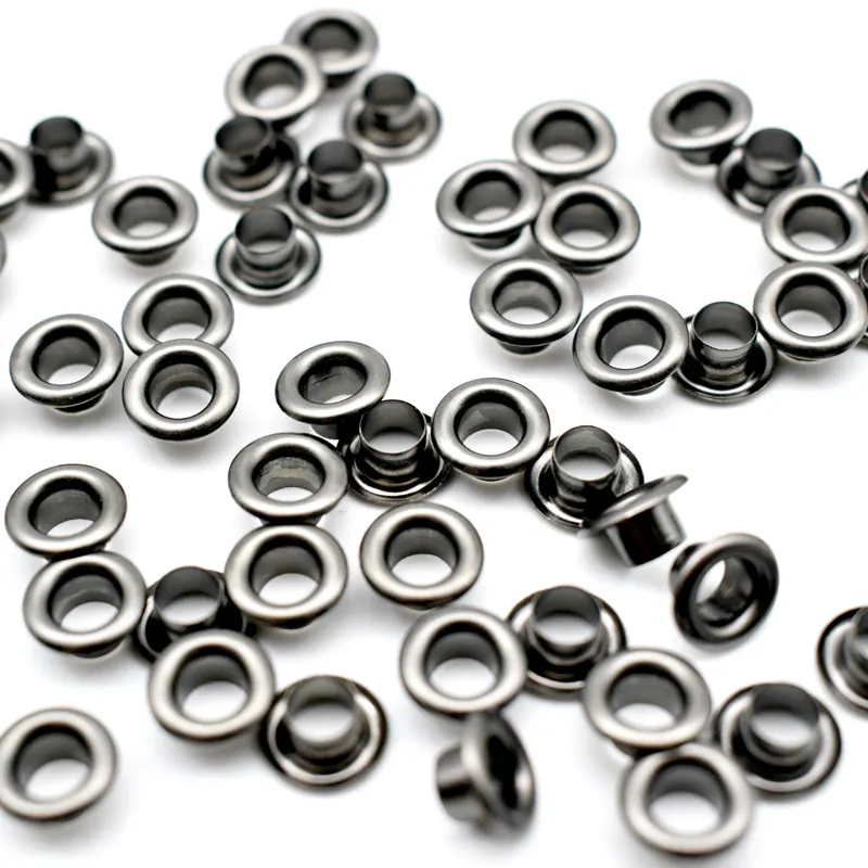 Custom Stainless Steel Brass 4mm 5mm 6mm 8mm Eyelets and Grommets for Clothes Tag