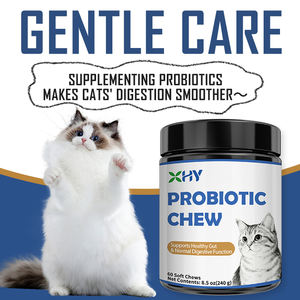1 बिल्लियों प्रोबायोटिक चकोउ में 1 बिल्लियों प्रोबायोटिक नरम chew के लिए प्रोबायोटिक उपचार में मदद करता है - Product Image 6