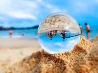 Accessoires de magie transparents, 5cm 10cm 15cm 20cm 30cm, photographie avec boule de cristal K9