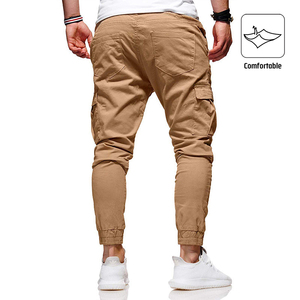 Pantalon de Jogging Cargo de Sport Haut de Gamme Homme, Multi-Poches Décontracté Style Streetwear - Product Image 4