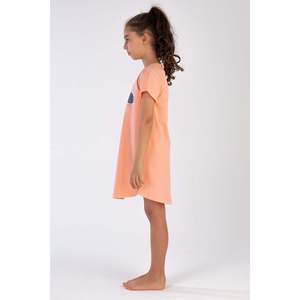 Vestido Túnica Ovalado para Niña con Cuello y Manga Corta, Talla 11-12/15-16 - Product Image 2