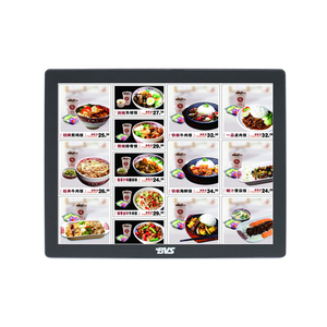 17 inch Màu đỏ treo tường tất cả-trong-một Điện dung màn hình cảm ứng LCD Panel PC công nghiệp 4GB + 64GB Win-7 thử nghiệm OS DDR3 RAM SSD cứng - Product Image 2