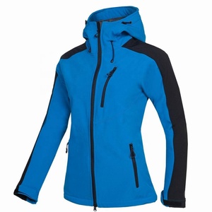 Giacca Softshell donna personalizzata impermeabile da donna giacca Softshell con cappuccio - Product Image 4