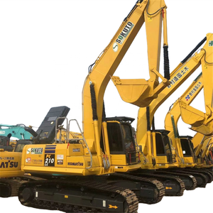 Excavadora Komatsu de gran potencia, rendimiento duradero PC210LC PC210, excavadora grande usada de alta calidad para trabajos de construcción - Product Image 1