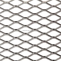 Revêtement de façade en treillis métallique déployé de haute qualité/porte en treillis métallique déployé en aluminium