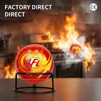 Boule d'extinction d'incendie automatique à poudre pour camions, navires, magasins, hôtels et immeubles de bureaux