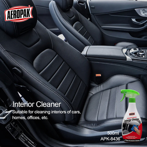 Aeropak 500ml Nettoyant Mousse Anti-Âge pour <span class=keywords><strong>Intérieur</strong></span> de <span class=keywords><strong>Voiture</strong></span>, Effet Brillant & Ensemble Éponge de <span class=keywords><strong>Nettoyage</strong></span> <span class=keywords><strong>Intérieur</strong></span>, Produits d'Entretien Automobile - Product Image 3