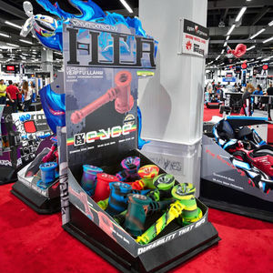 Support d'affichage de comptoir en carton ondulé, support personnalisé, table pop-up, présentoir de comptoir pour magasins de détail - Product Image 2