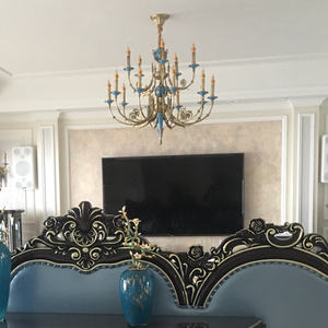 Rass-AMPLIFICADOR lassic Opper handelier, accesorio uxury - Product Image 2