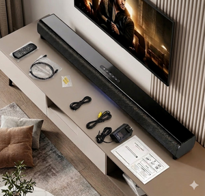 Nuova Soundbar 2.1 2026 con Subwoofer, Potenza di Picco 100W, Altoparlante Wireless Bluetooth 5.3 per TV e Sistemi Home Theater, Gadget Tecnologici - Product Image 1