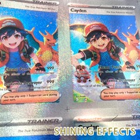 Cartes à collectionner TCG personnalisées de qualité supérieure avec texture holographique UV, fournitures de collection de haute qualité pour les amateurs