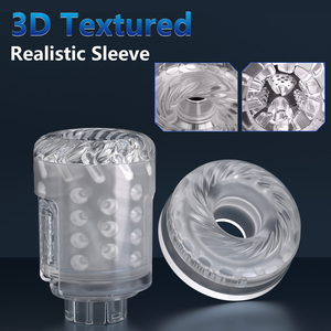 <span class=keywords><strong>LIL</strong></span> MERMAID Masturbateur électrique multifréquence - Technologie de stimulation 3D et aspiration réaliste, jouet de plaisir rechargeable pour hommes - Product Image 6