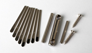 Accessoires d'instruments de musique en gros : Jeu de 8 touches de rechange pour Kalimba avec vis pour mini piano à pouce - Product Image 4