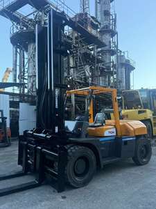 Chariot élévateur TCM Komatsu Heli FD100Z8 10/12/15/16/18/20 tonnes, chariot élévateur d'occasion, Japon, 10 tonnes, moteur Isuzu 6BG1, chariot élévateur diesel d'occasion - Product Image 3